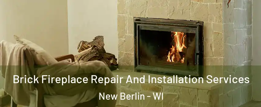  Brick Fireplace Repair And Installation Services New Berlin - WI