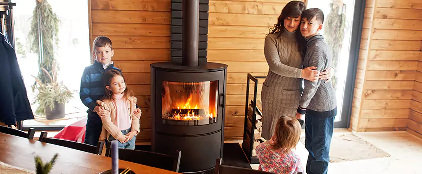 Morso Cast Iron Fireplace Insert Installation in New Berlin, Wisconsin