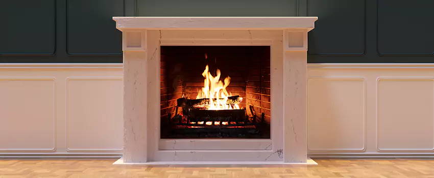 Open Flame Wood-Burning Fireplace Installation Services in New Berlin, Wisconsin