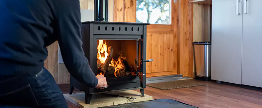 Open Hearth Wood Fireplace Installation in New Berlin, WI