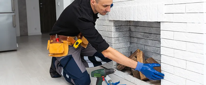 Fireplace Damaged Damper Frame Repair Services in New Berlin, Wisconsin