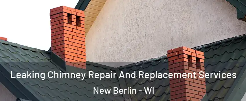 Leaking Chimney Repair And Replacement Services New Berlin - WI