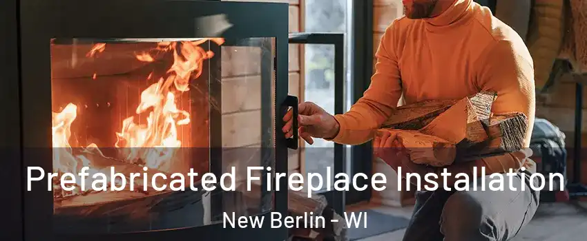  Prefabricated Fireplace Installation New Berlin - WI